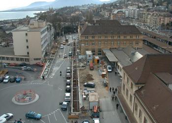 Neuchâtel - Aménagement de l'Espace de l'Europe
