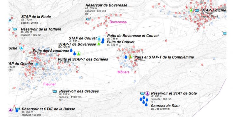 Val-de-Travers - Pré-étude du plan directeur d'eau potable